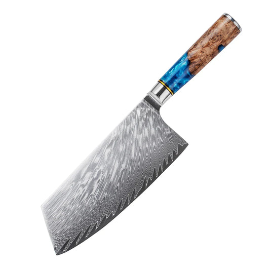 Faca Chef Profissional 20,5 cm – Aço Damasco