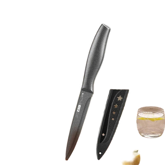 Faca Chef Profissional 18,5 cm – Aço Inox com Revestimento Titanium