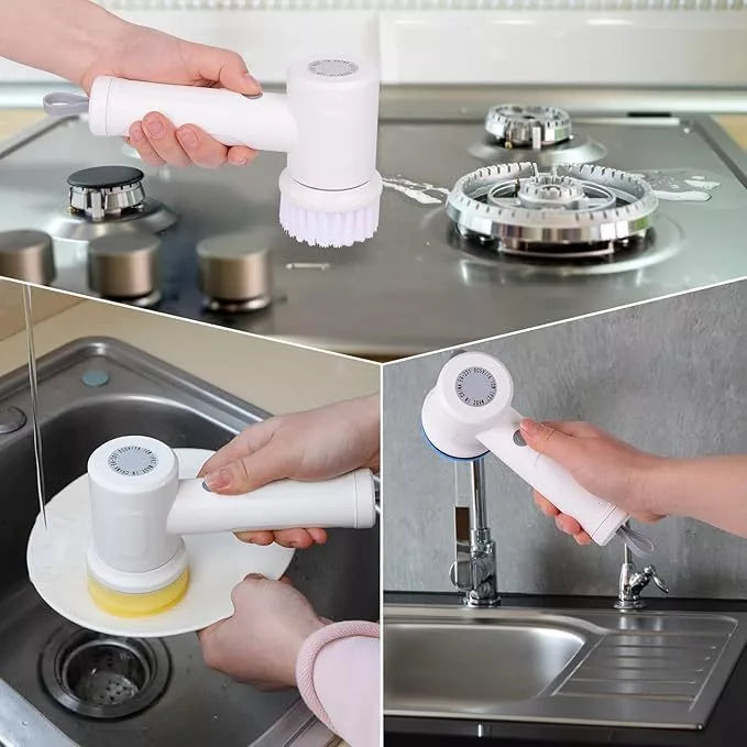 Escova Elétrica MaxClean 5-em-1