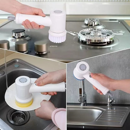 Escova Elétrica MaxClean 5-em-1