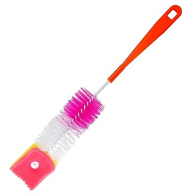Escova de Pia Lava Copos e Taças c/ Ventosa